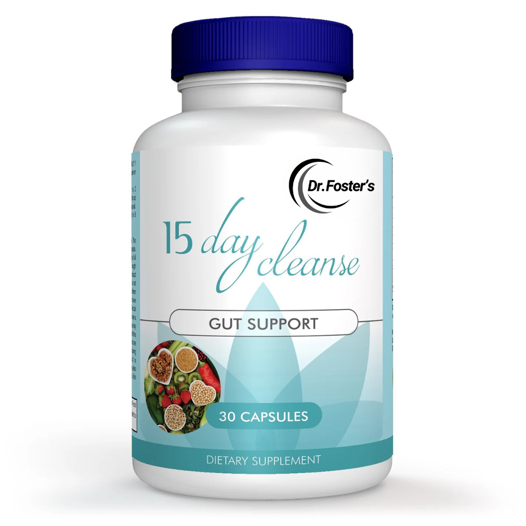 Dr. Foster's Colon 15 Day Cleanse, Advanced Gut Cleanse Detox for Women & Men